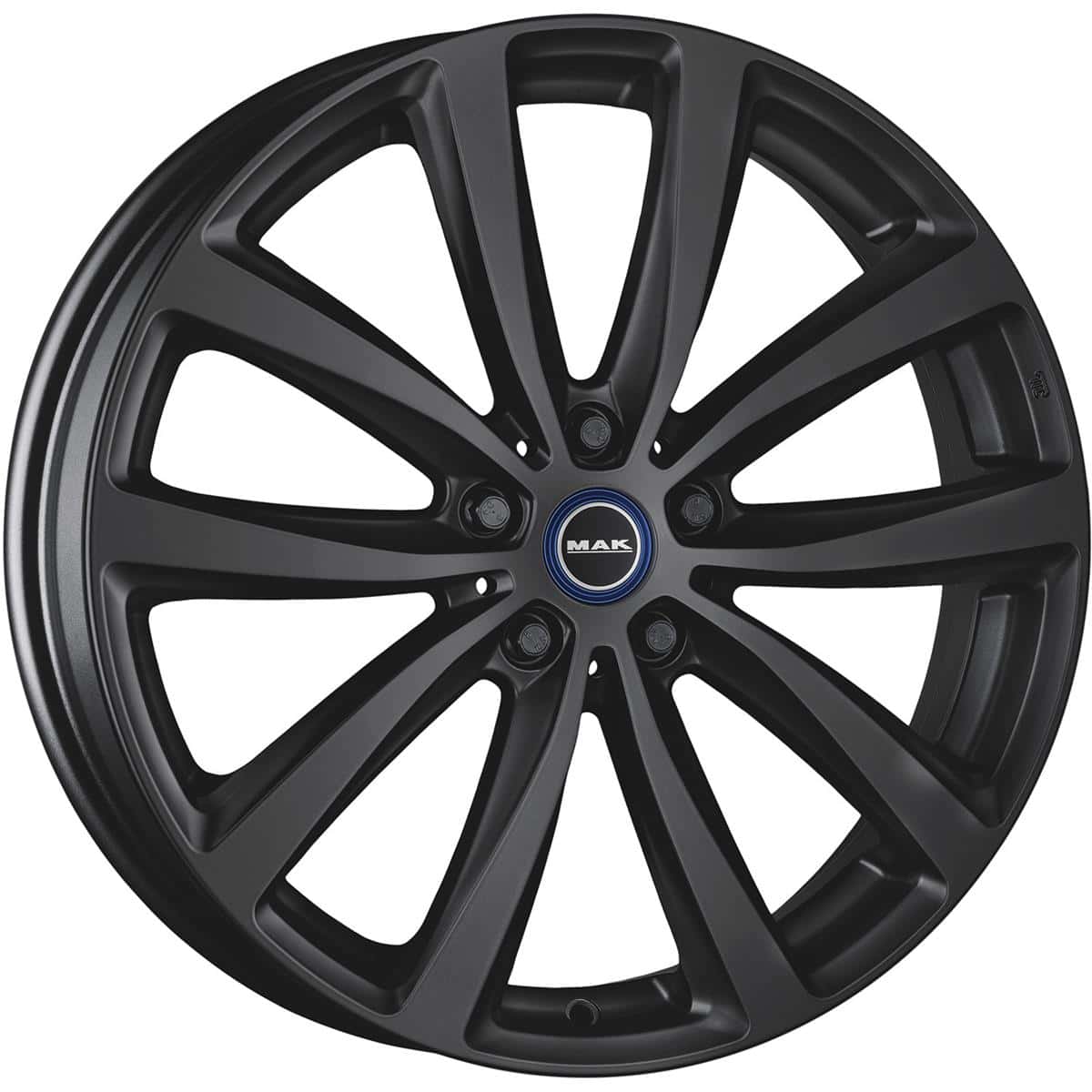 MAK Watt Matt Black 5x19 5x112 ET43 CB66.6
