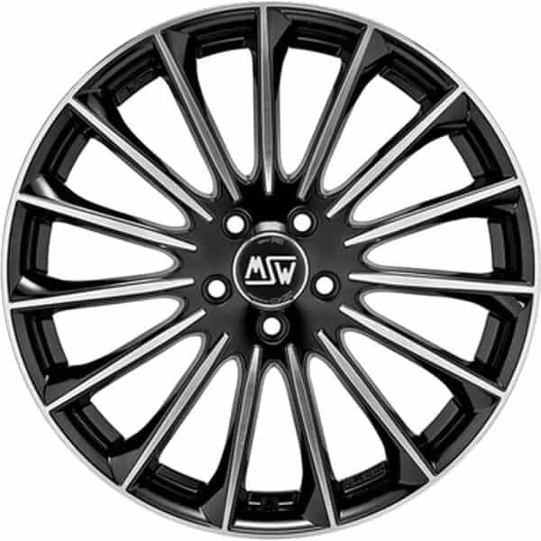 MSW 30 Gloss Black Full Polished 9,5x19 5x112 ET45 CB73.1