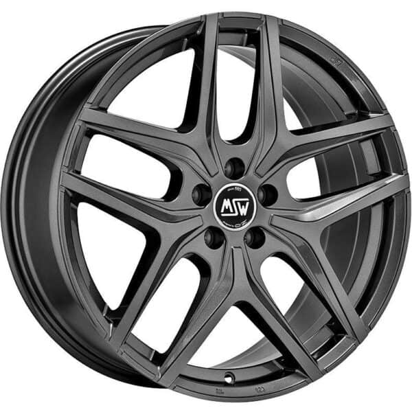 MSW 40 Gloss Gun Metal 8x18 5x127 ET40 CB71,6