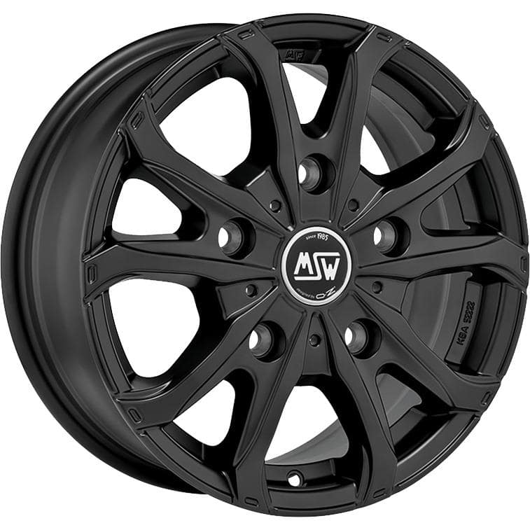 MSW 48 Van Matt Black 6,5x16 5x118 ET55 CB71,1