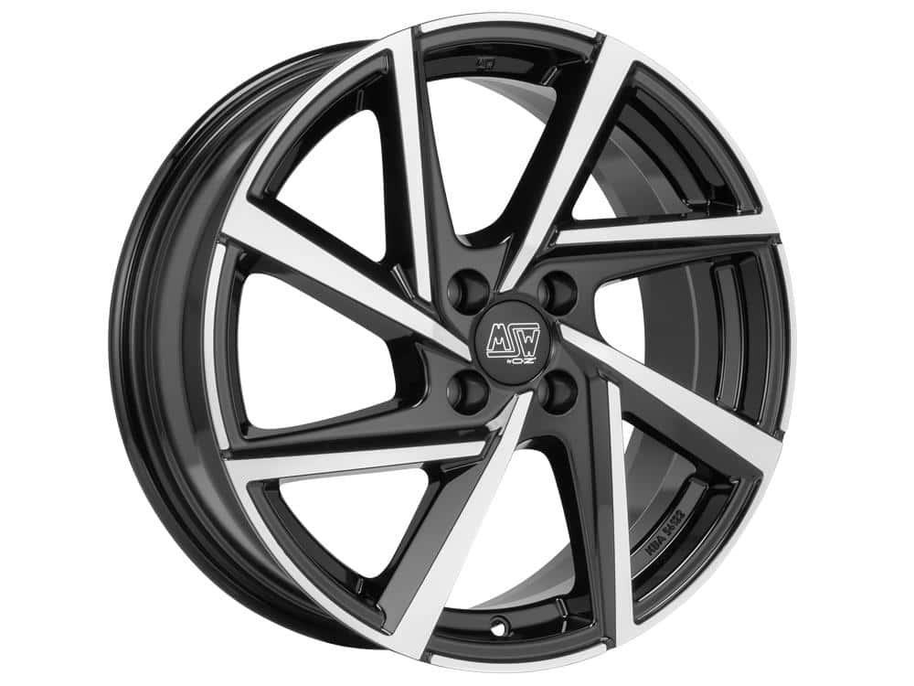 MSW 80-4 Gloss Black Full Polished 6x15 4x100 ET35 CB63,3