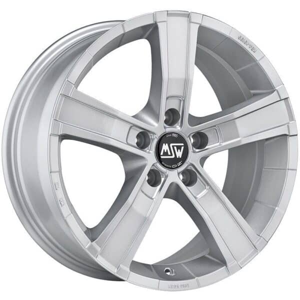 MSW Sahara 5 Full Silver 8x18 5x150 ET35 CB110,1