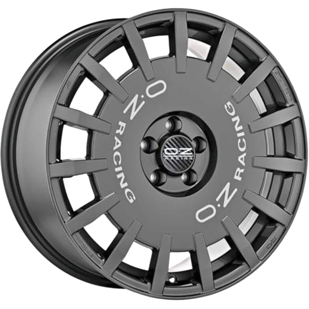 OZ Racing Rally Racing Van Dark Graphite Silver Lettering 7,5x18 5x160 ET48 CB65,1