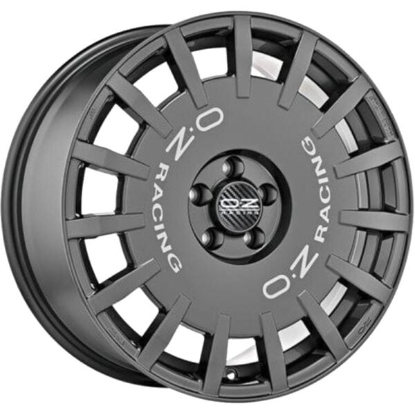 OZ Racing Rally Racing Van Dark Graphite Silver Lettering 8x18 5x120 ET45 CB65,1