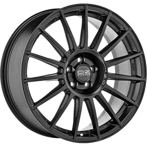OZ Racing Superturismo Dakar Matt Black Silver Lettering 8,5x20 5x112 ET30 CB79,0