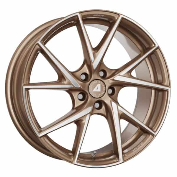Alutec ADX.01 metallic-bronze frontpolished 7x17 4x108 ET32 CB65,1