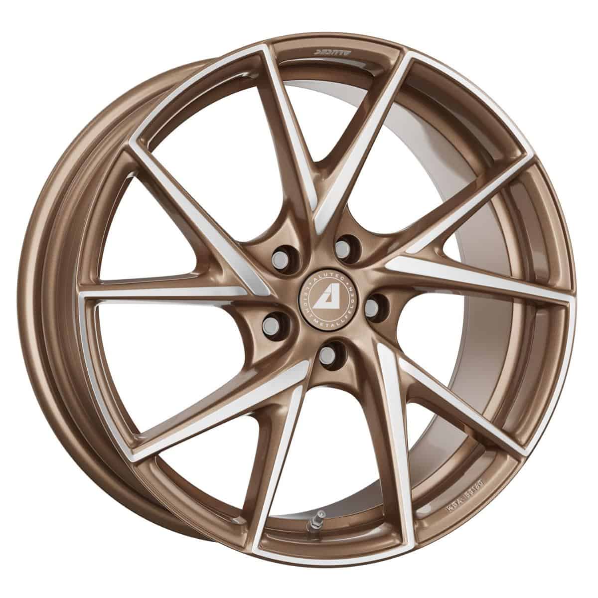 Alutec ADX.01 metallic-bronze frontpolished 7x17 4x108 ET32 CB65,1
