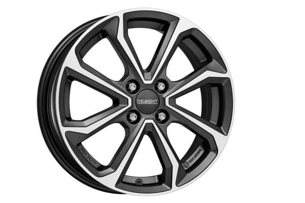 Dezent KT dark Gunmetal/polished 6x16 4x100 ET50 CB54,1