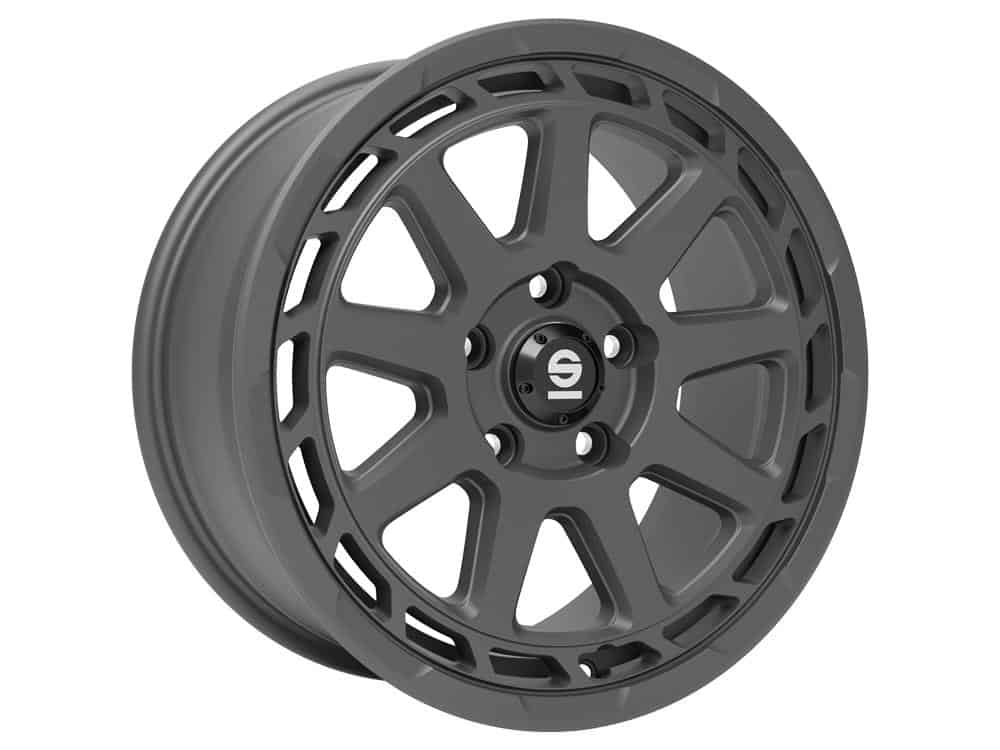 Sparco Gravel Matt Graphite 8x18 5x120 ET45 CB65,1