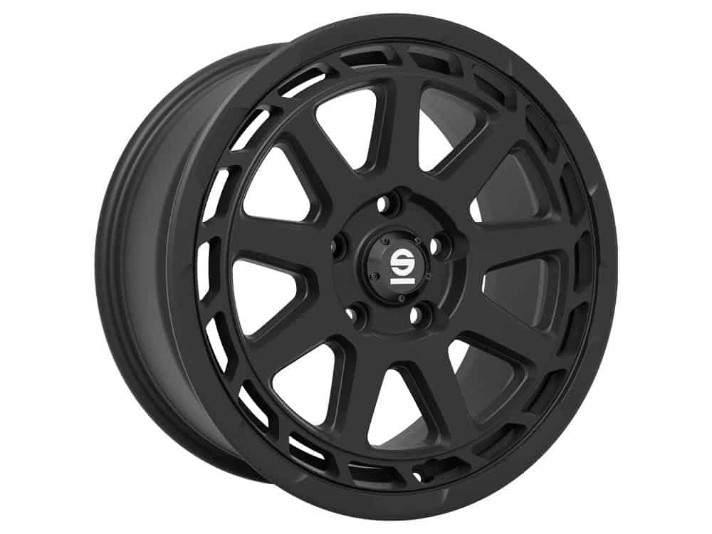 Sparco Gravel Matt Black 8x18 5x120 ET45 CB65,1