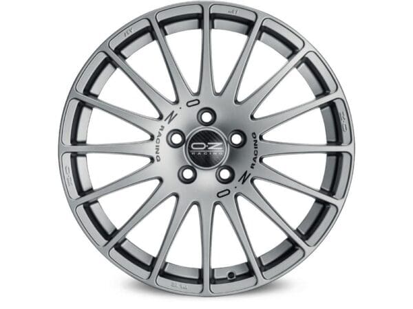 OZ Racing Superturismo GT Grigio Corsa Black Lettering 7,5x17 5x112 ET50 CB75,0