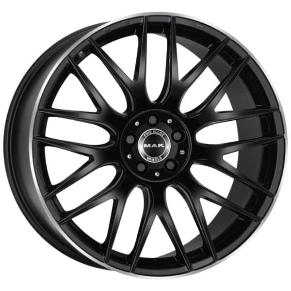 MAK Arrow-D Gloss Black Mirror Ring 9.5x20 5x112 ET43 CB66.6