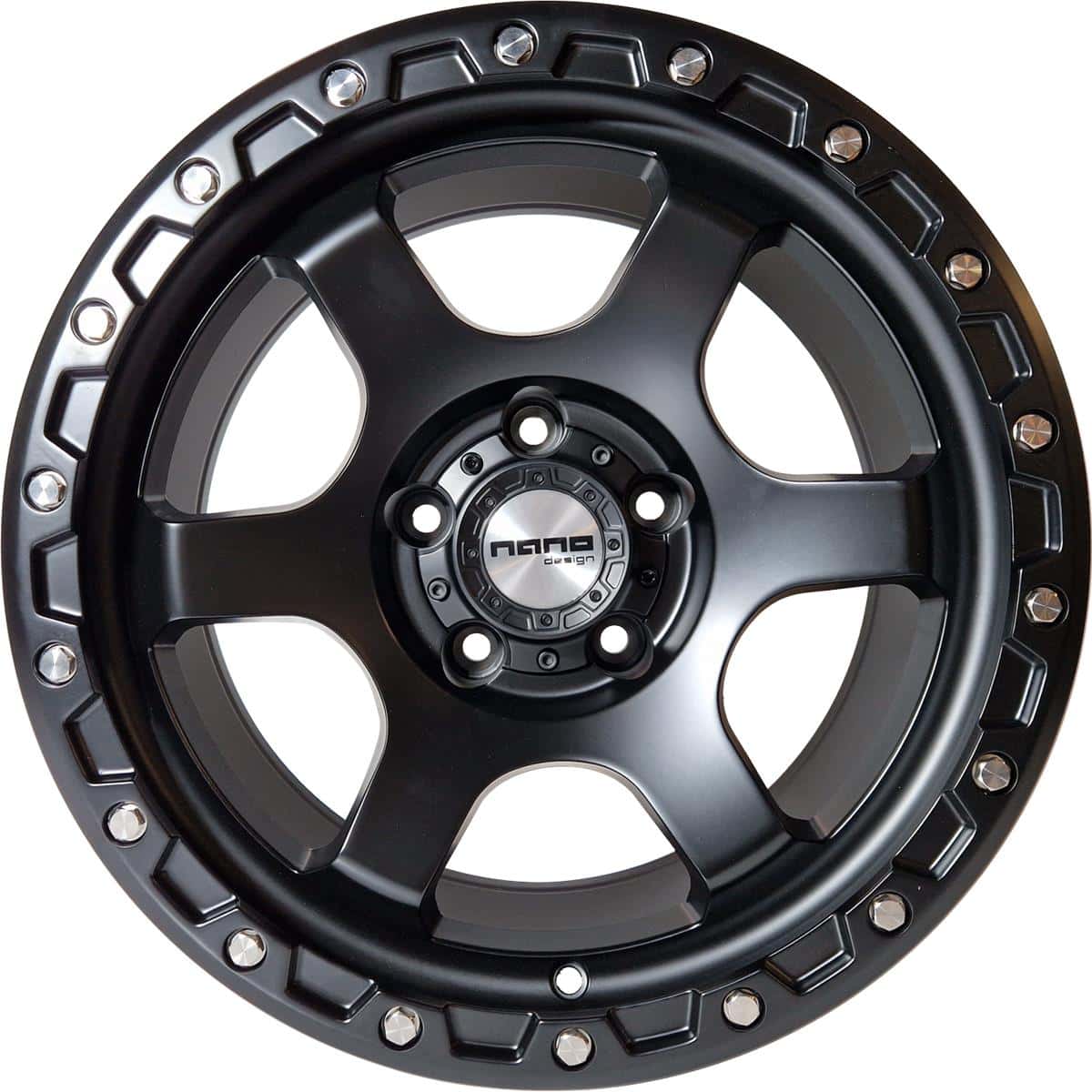 Nano 3S240 Full Matt Black 8,5x17 5x127 ET0 CB71.6