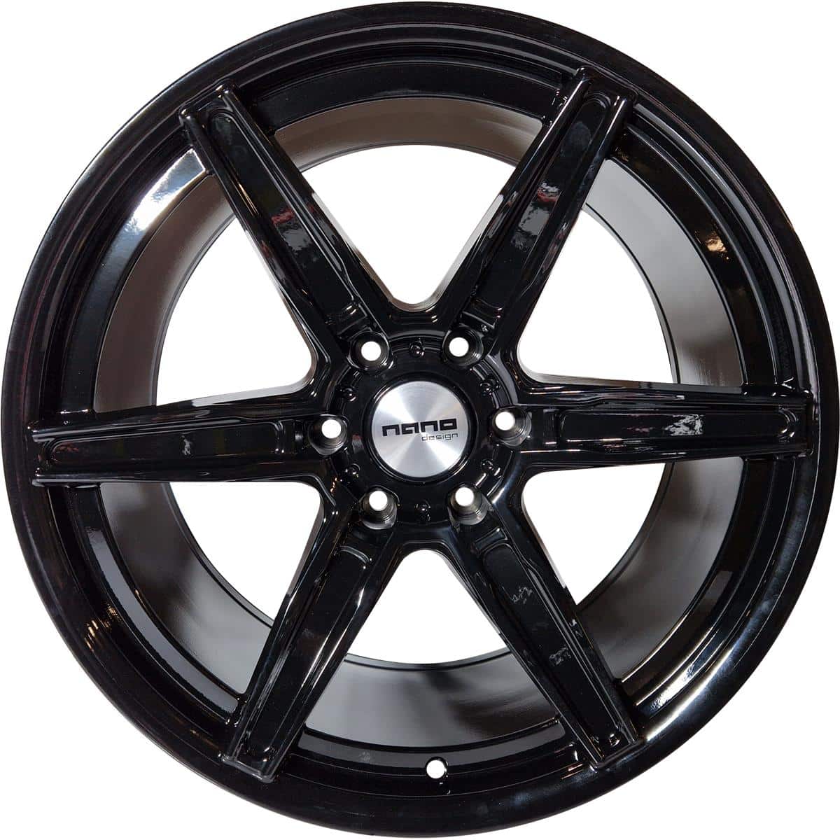Nano 5774 Glossy Black 9,5x20 6x139.7 ET12 CB110.1