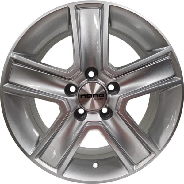 Nano BK473 Silver 6.5x16 5x130 ET55 CB89.1