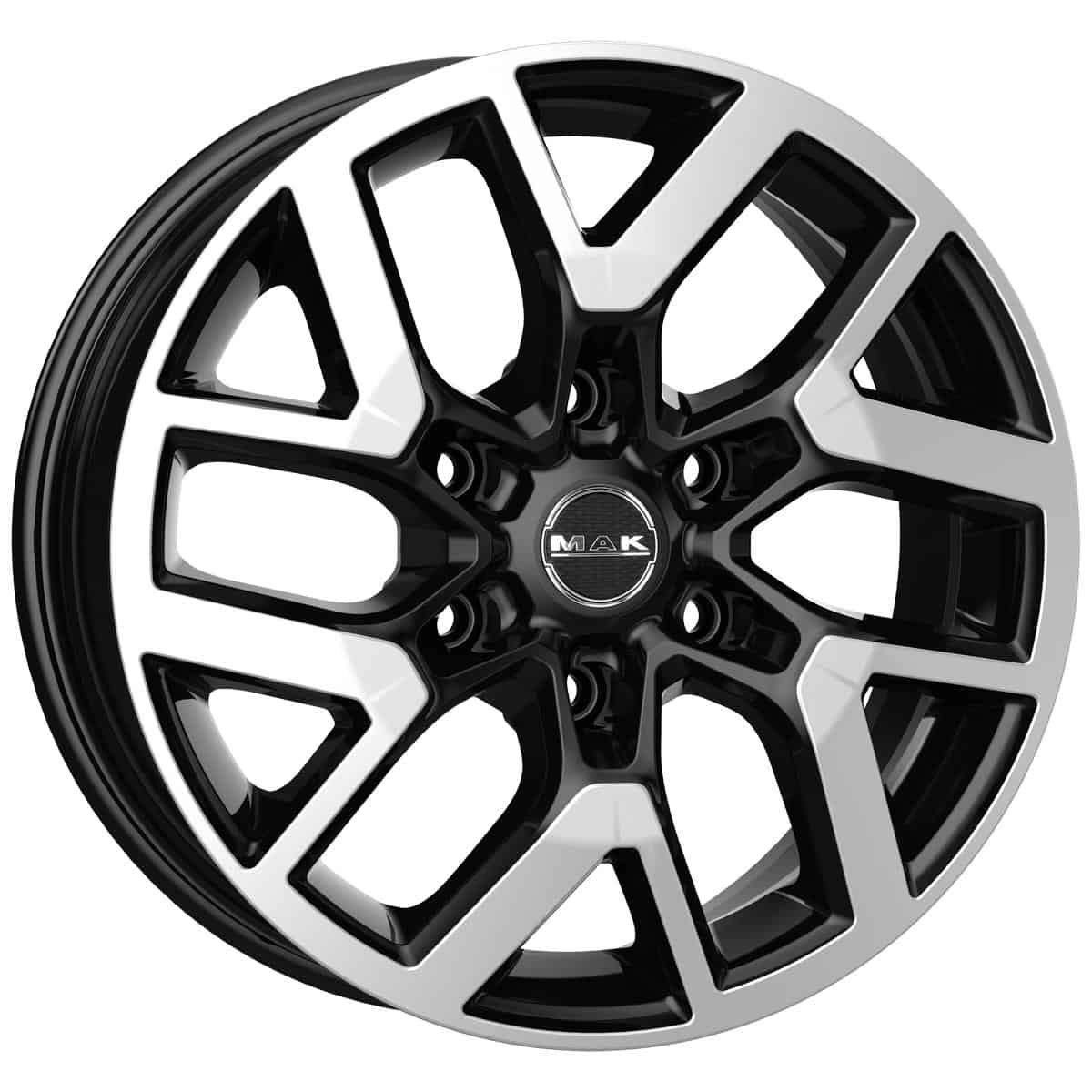 MAK Gravel Black Mirror 6,5x16 6x125 ET50 CB74,1
