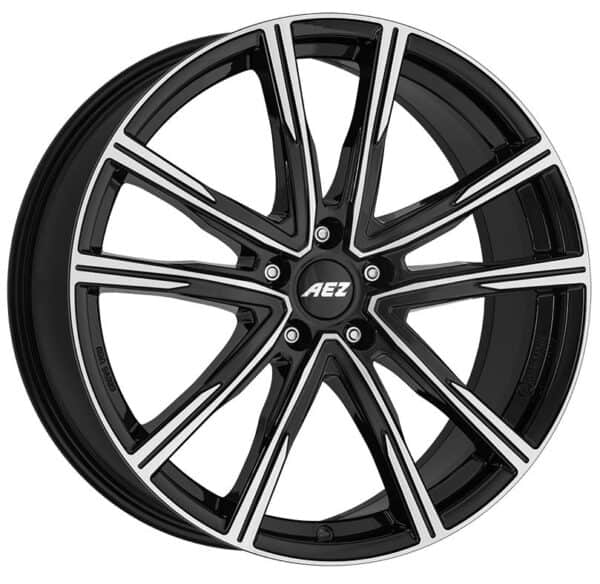 AEZ Montreal dark Black/polished 7,5x19 5x114.3 ET51 CB67,1