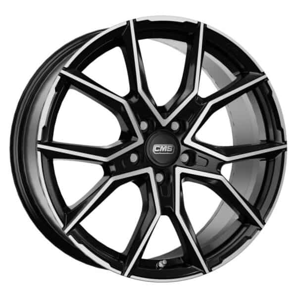 CMS C33 Diamond Black Gloss 8x19 5x108 ET42 CB63.4