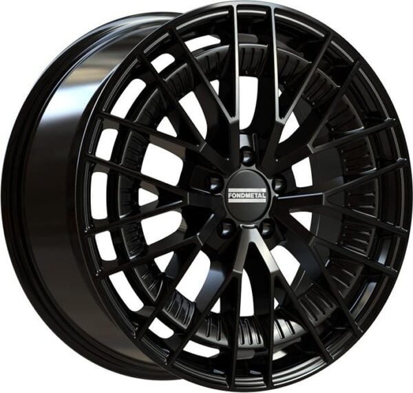 Fondmetal Kari Glossy Black 10x21 5x112 ET19 CB66,6