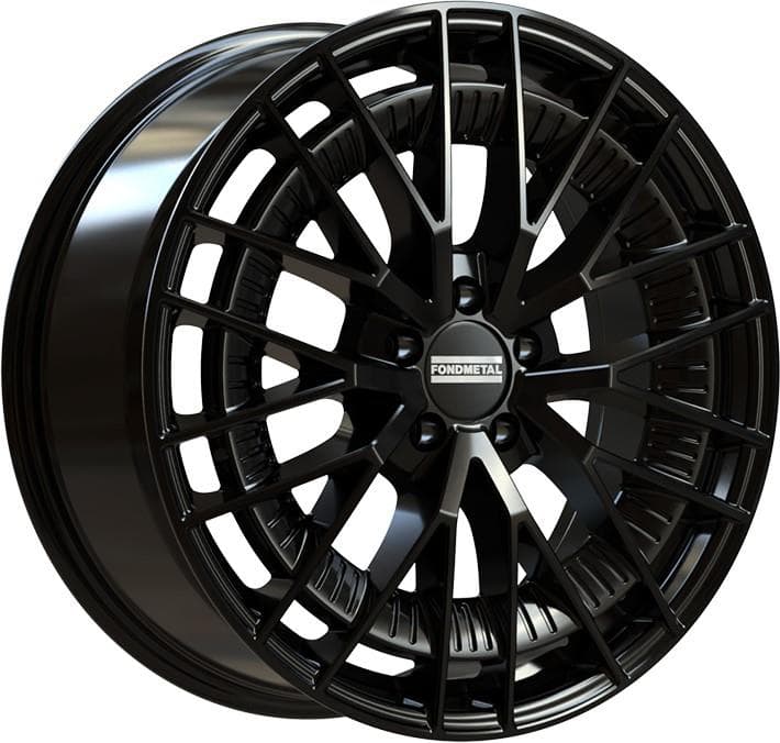 Fondmetal Kari Glossy Black 10x21 5x112 ET19 CB66,6