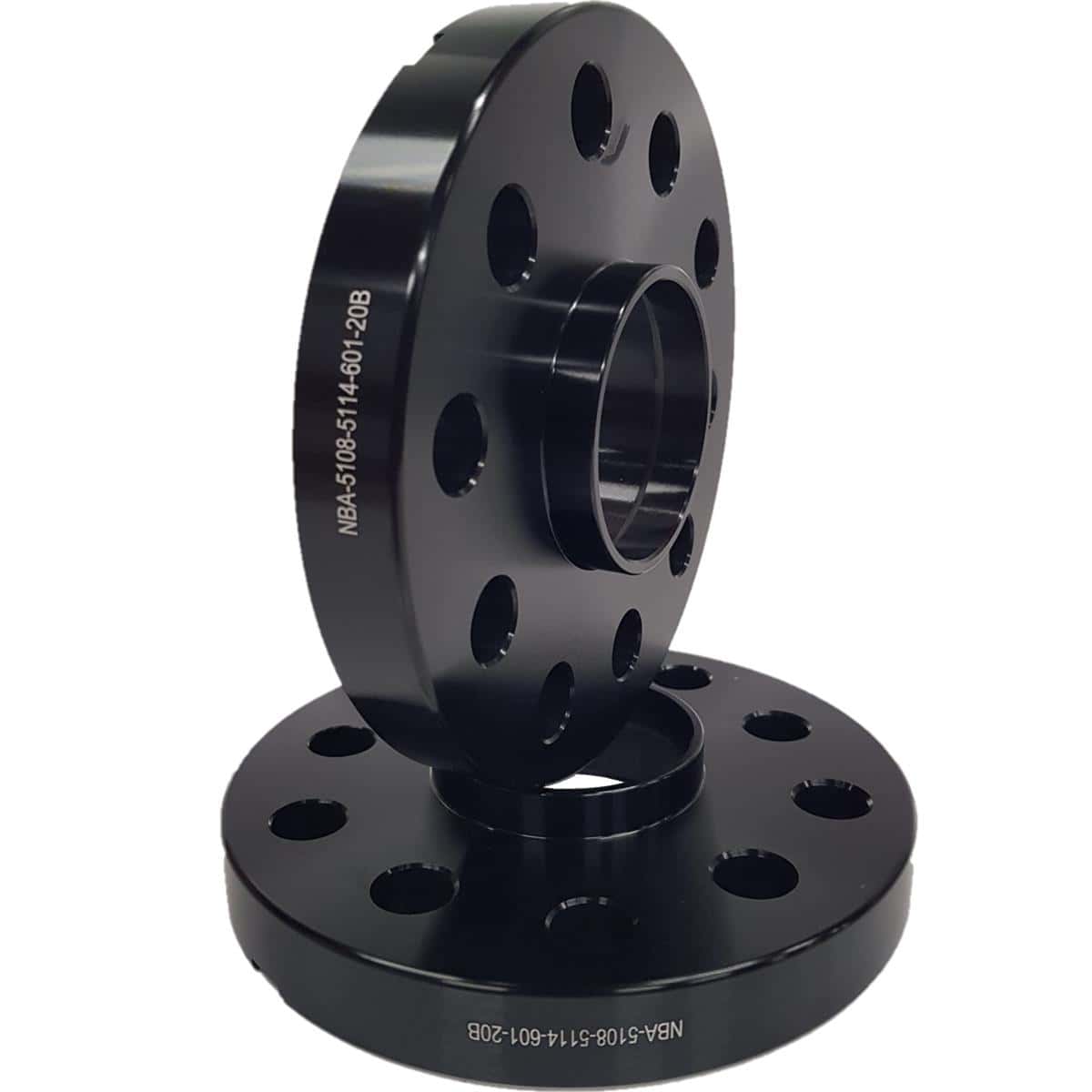 Flancis 20 mm 2 pcs 5x108/114.3 60.1 mm Black (NBA-5108-5114-601-20B)