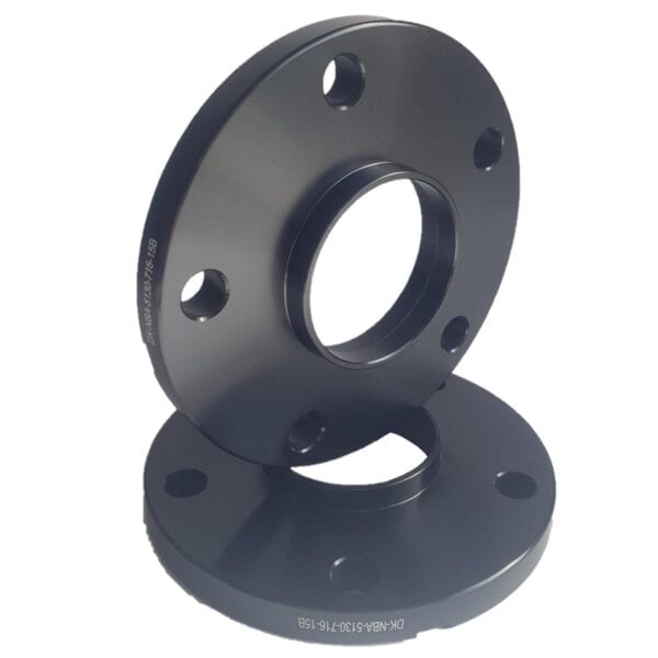 Flancis 15 mm 2 gab 5x130 71.6 mm Black (NBA-5130-716-15B)