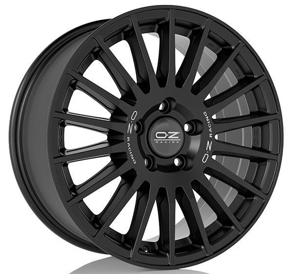 OZ Racing Rally Desert Matt Black Silver Lettering 8x18 5x120 ET35 CB65,1