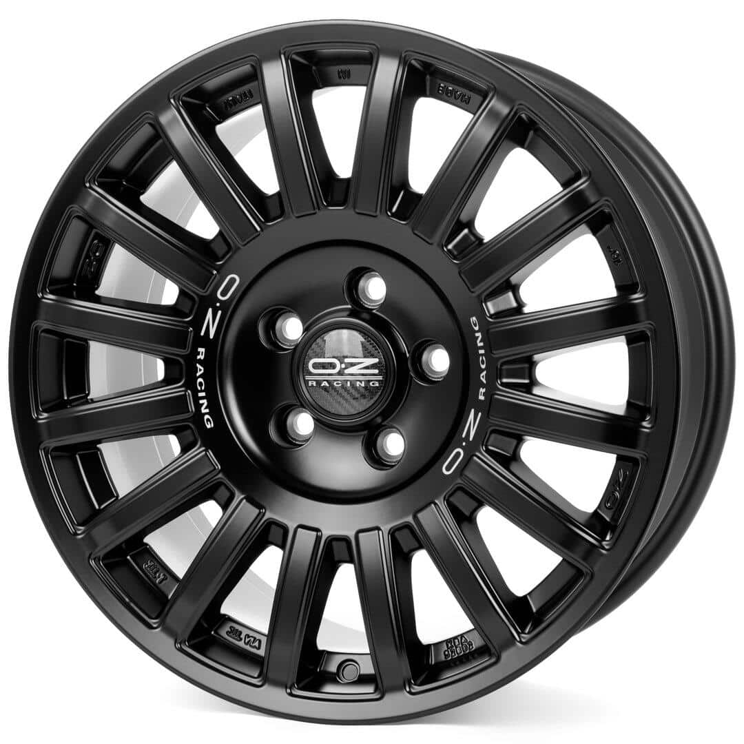 OZ Racing Rally Raid Matt Black Silver Lettering 8,5x18 5x130 ET32 CB84,1