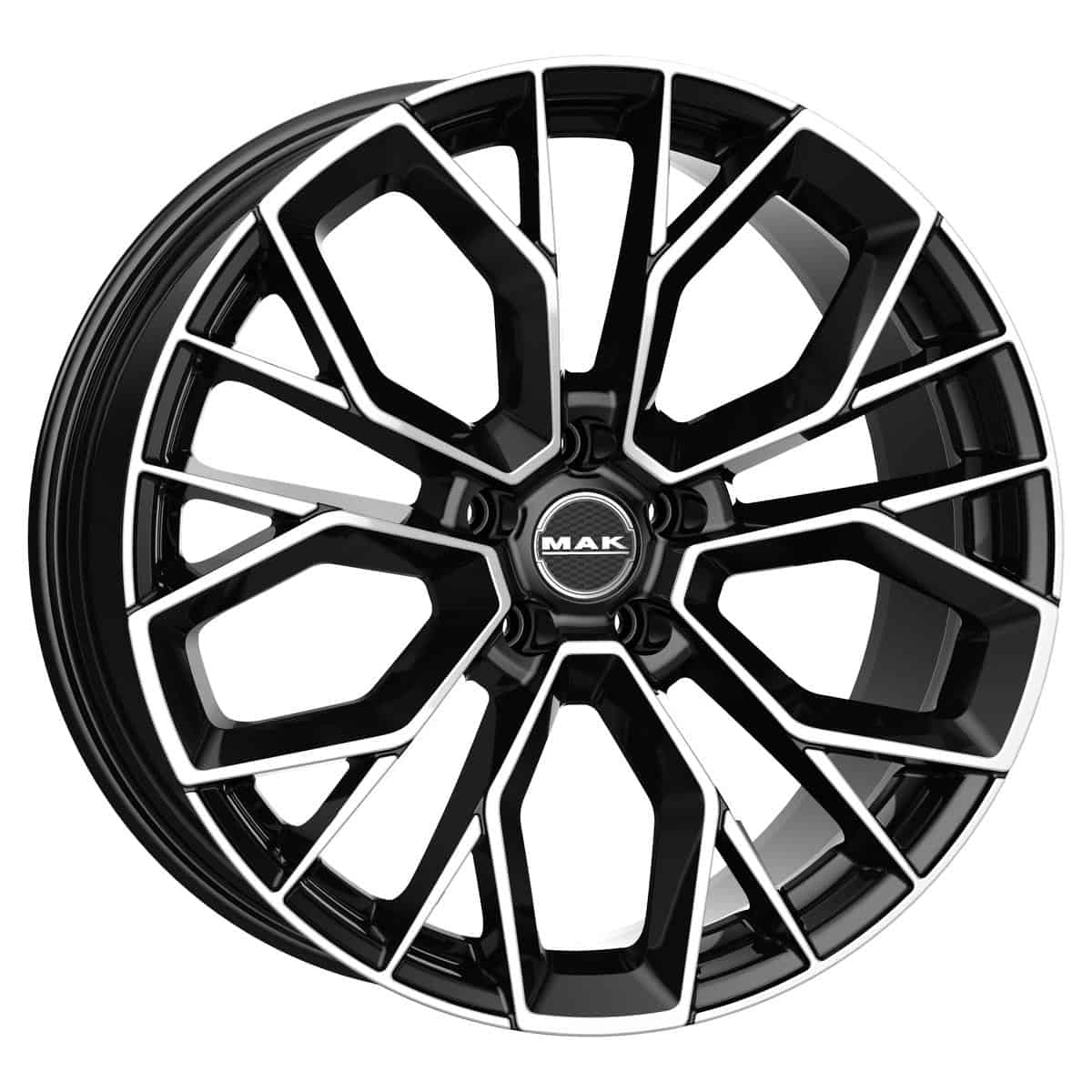 MAK Stilo-D Black Mirror 10x21 5x112 ET19 CB66,6