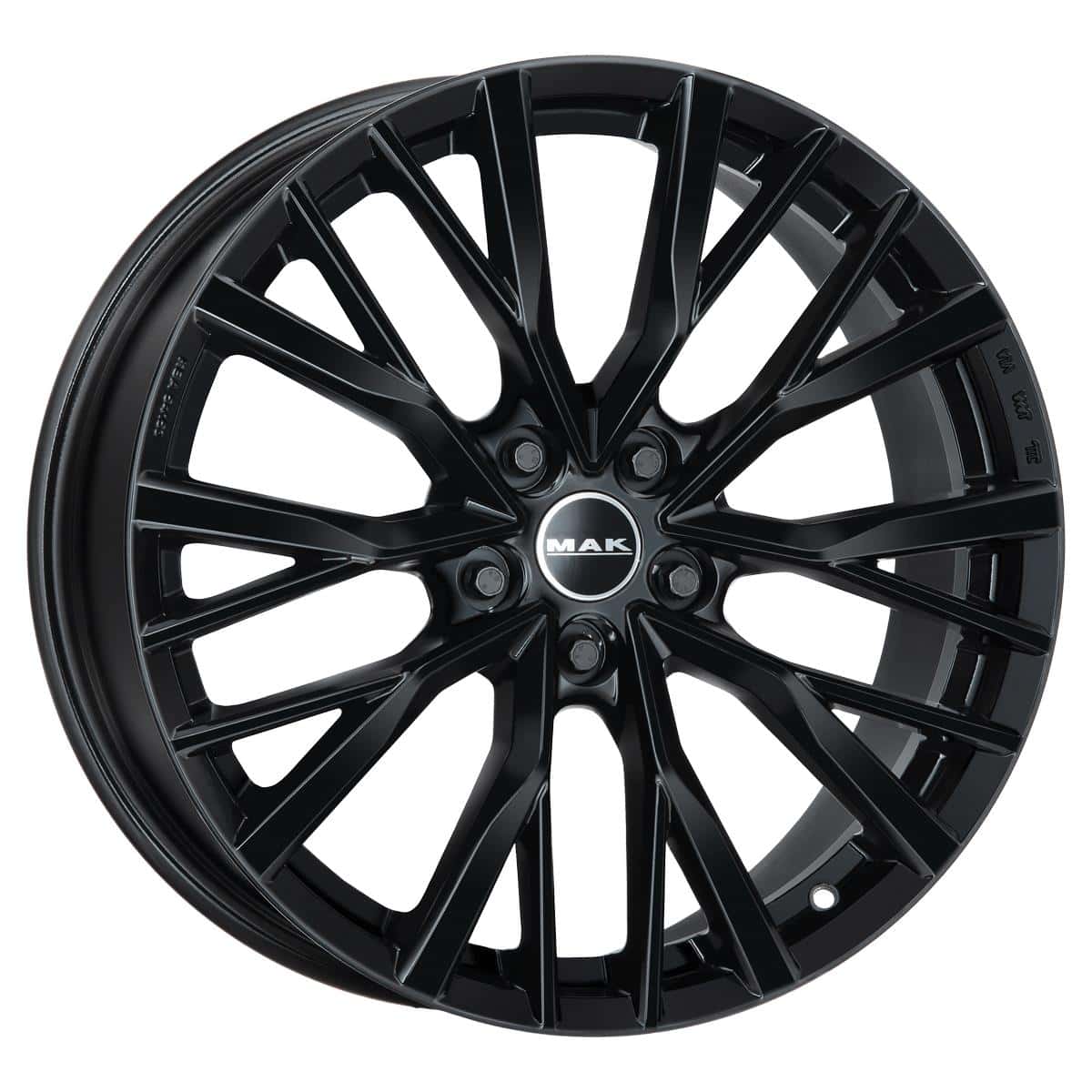 MAK Kent Gloss Black 8,5x20 5x120 ET43 CB72,6