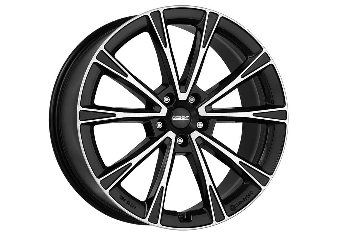 Dezent AR dark Black/polished 9x19 5x108 ET53 CB63,4