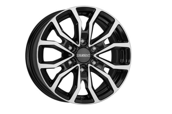 Dezent KC dark Black/polished 6.5x16 6x130 ET54 CB84.1