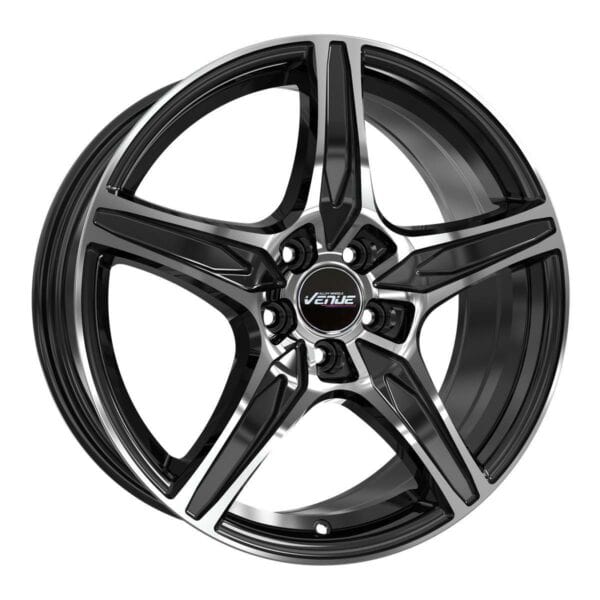 Venue VL5 Black Polish 8x18 5x114.3 ET40 CB67,1
