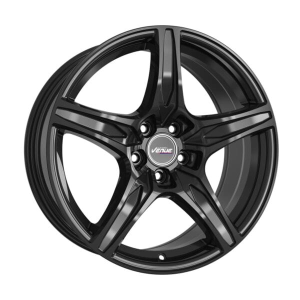 Venue VL5 Gloss Black 7x17 5x114.3 ET38 CB67,1