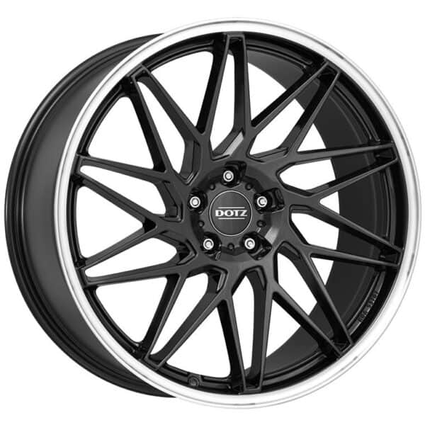 Dotz Tanaka dark Gunmetal/polished lip 9x21 5x112 ET28 CB70,1