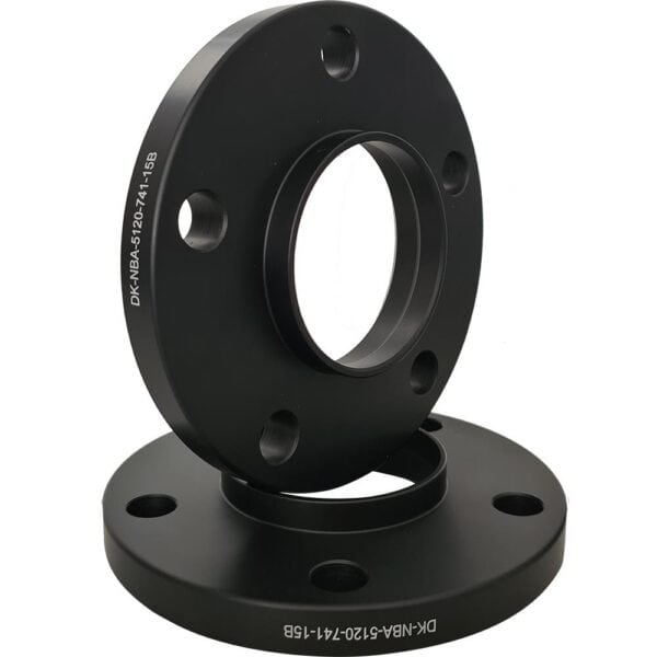 Flancis 15 mm 2 pcs 5x120 74.1 mm Black (NBA-5120-741-15B)