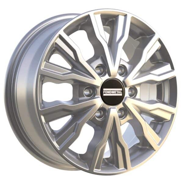 Fondmetal PRO2 Glossy Silver 6,5x16 6x130 ET54 CB84,1