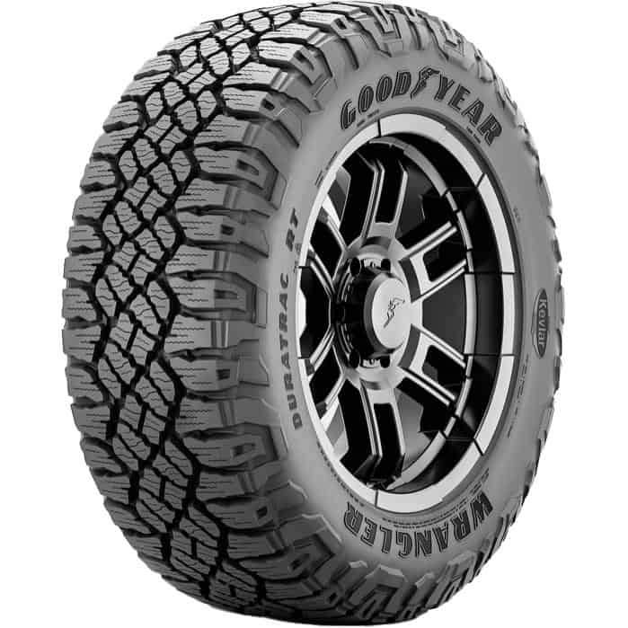 265/70R16 Goodyear Wrangler Duratrac RT 121/118Q Elect OWL POR FP M+S