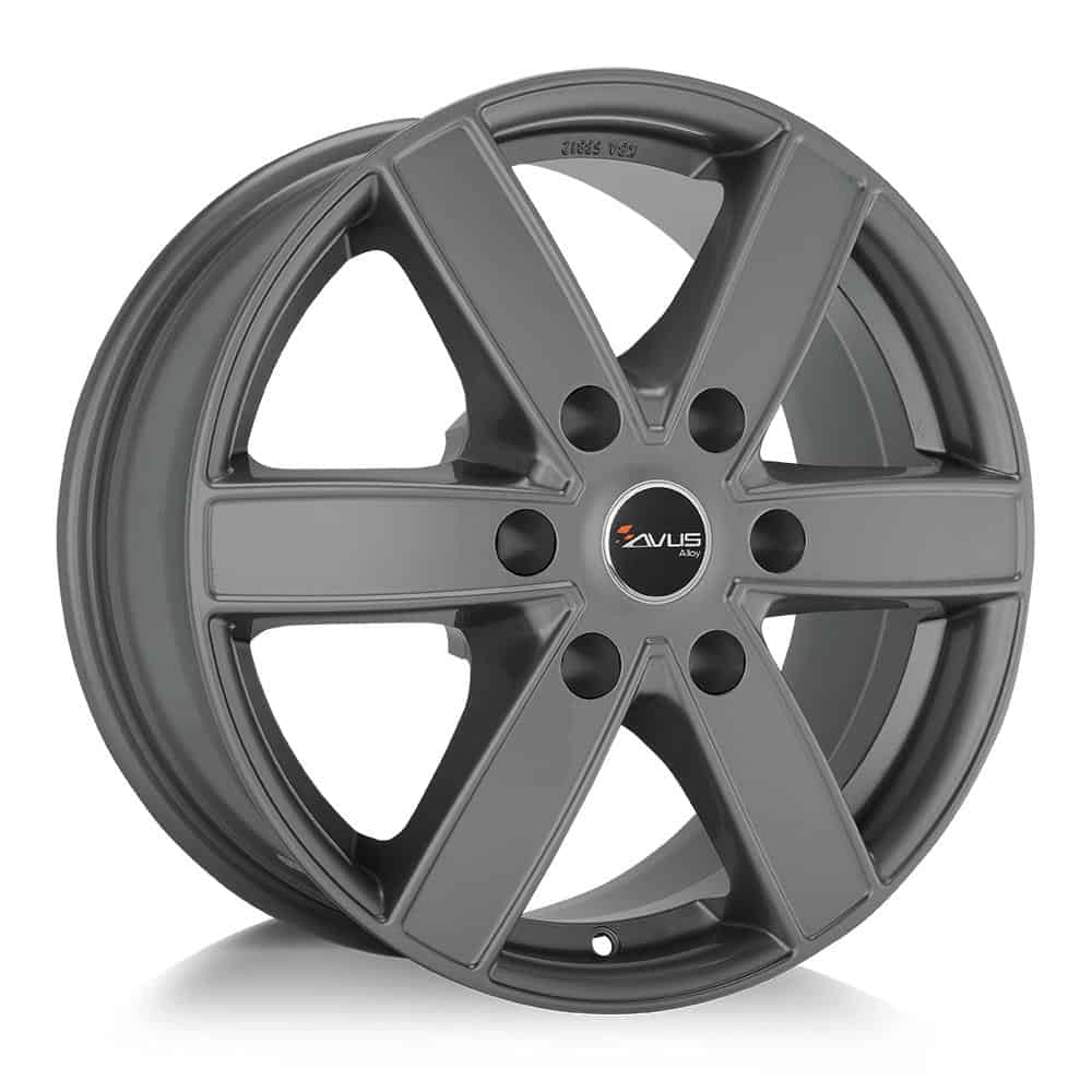 Avus AC-V61 Matt Anthracite 7x17 6x130 ET50 CB84.1