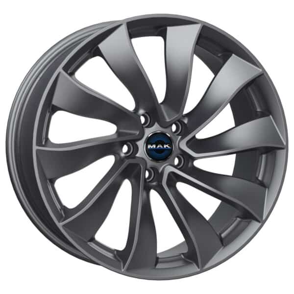 MAK Solar Gloss Gun Metallic 9,5x19 5x114.3 ET45 CB64,1