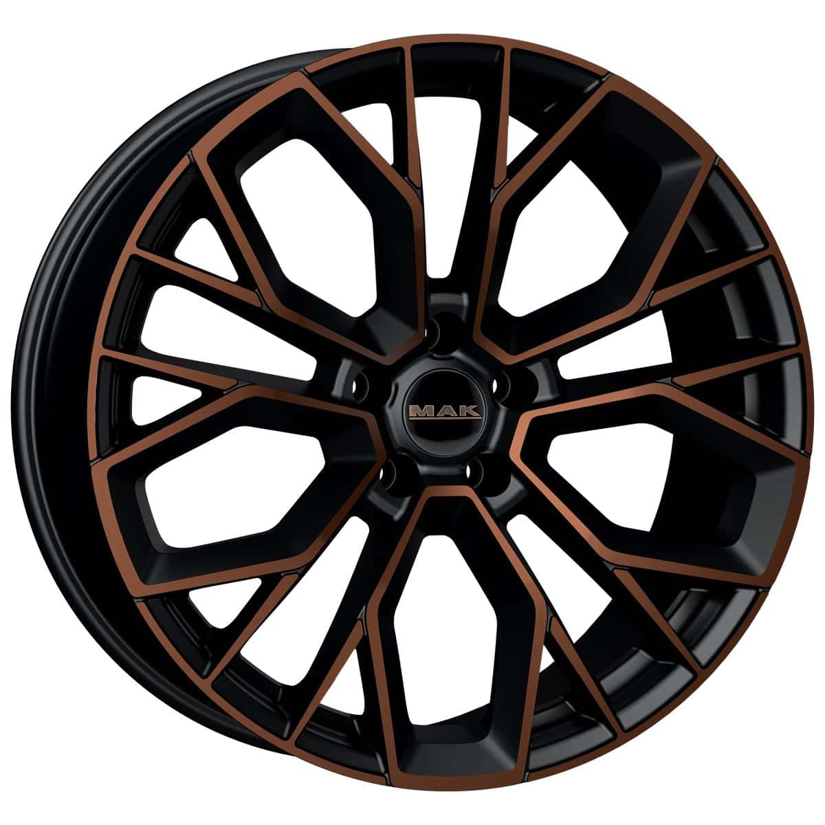 MAK Stilo Black &amp; Bronze 8,5x20 5x112 ET35 CB76,0