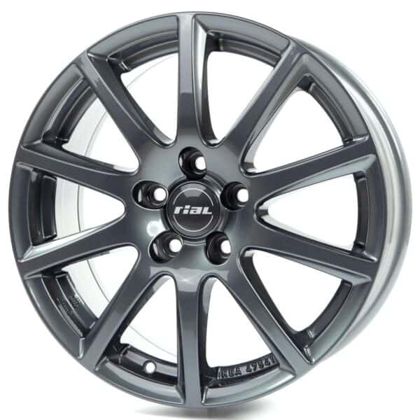 Rial Milano titanium 6x15 4x100 ET45 CB63,3