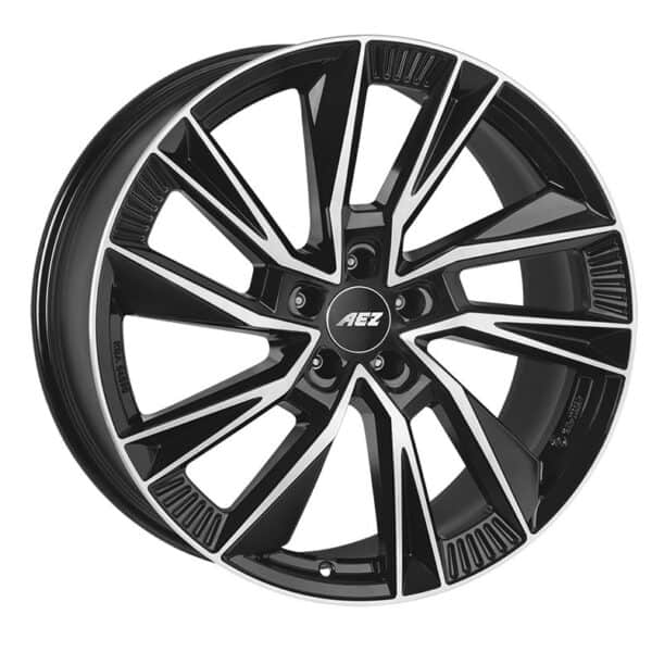 AEZ Havanna dark Black/polished 8x19 5x112 ET40 CB70.1