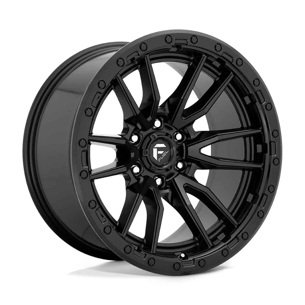 Fuel D679 Rebel Matte Black 10x20 5x150 ET-18 CB110,1