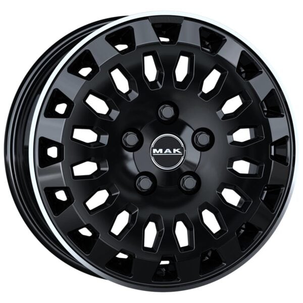 MAK Overland Gloss Black Mirror Ring 7x17 5x118 ET45 CB71,1