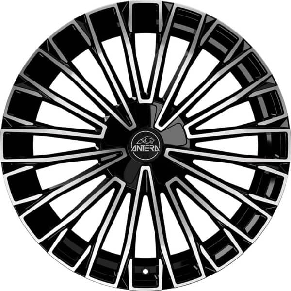 Antera A103 Piano Black Diamond 9x21 5x112 ET35 CB66,6
