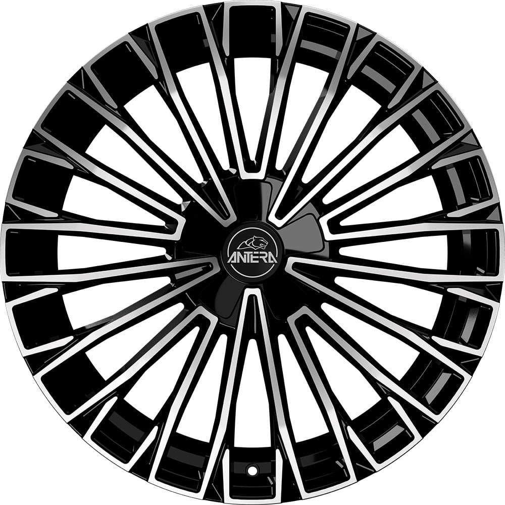 Antera A103 Piano Black Diamond 9x21 5x112 ET35 CB66,6